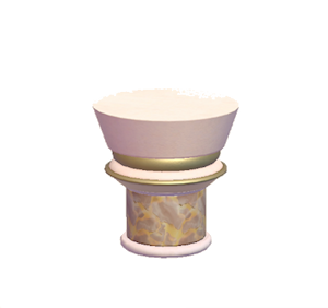 Beige Twisty pillar (upper)