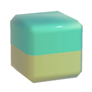 Green Two-tone wall