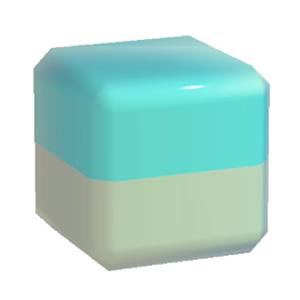 Aquamarine Two-tone wall