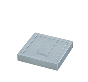 Gray Underground hatch
