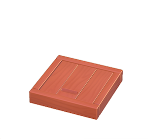 Red Underground hatch