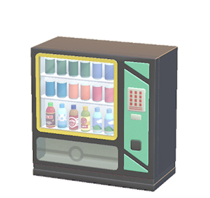 Black Vending machine