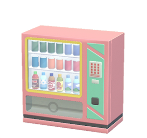 Pink Vending machine