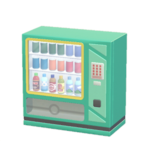 Aquamarine Vending machine