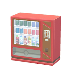 Brown Vending machine