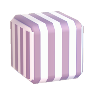 Plum Vertical-stripe print