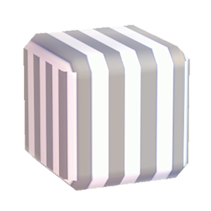Black Vertical-stripe print