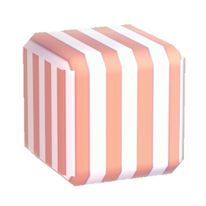 Red Vertical-stripe print