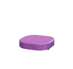 Purple Wall-mounted table