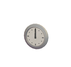 White Wall clock