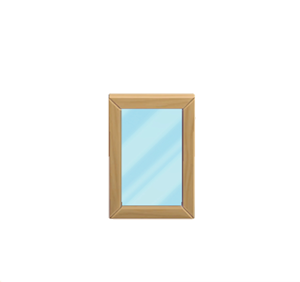 None Wall mirror