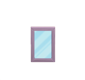 Plum Wall mirror