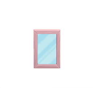 Pink Wall mirror