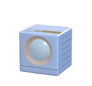 Cyan Washing machine