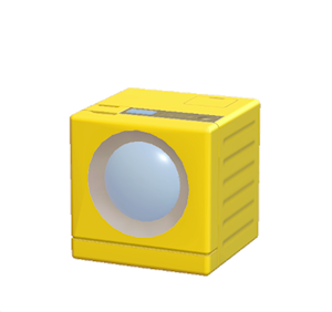 Yellow Washing machine