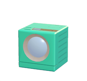 Aquamarine Washing machine