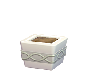None Wavy-pattern planter