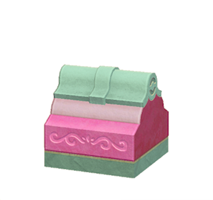 Aquamarine Wavy roof decoration
