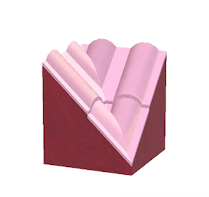 Rose Wavy roof valley