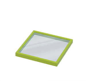 Lime Window pane (horizontal)