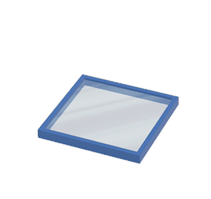 Navy Window pane (horizontal)