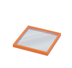 Orange Window pane (horizontal)
