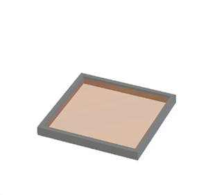 Brown Window pane (horizontal)