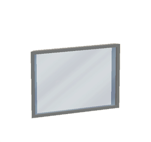 None Window pane (sloped)