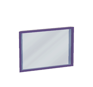 Plum Window pane (sloped)