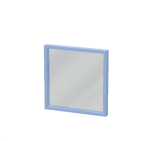 Cyan Window pane
