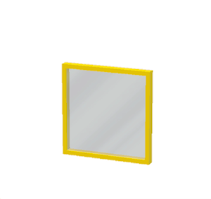 Yellow Window pane