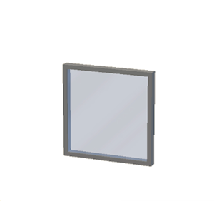 Cyan Window pane