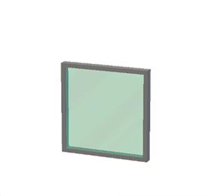 Aquamarine Window pane