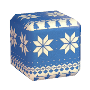 Blue Winter print