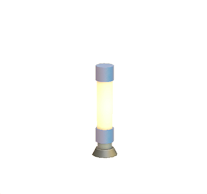 Cyan Wireless power-transmitter post