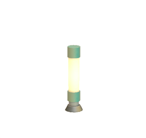 Aquamarine Wireless power-transmitter post