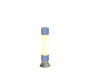 Blue Wireless power-transmitter switch post