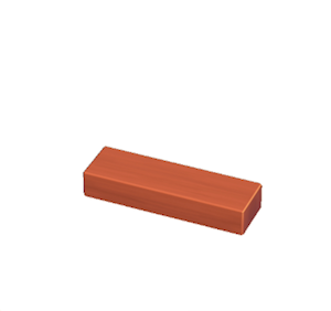 Red Wooden beam
