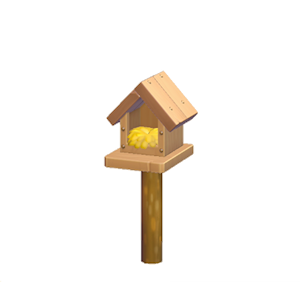 Brown Wooden birdhouse