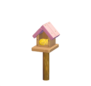 Rose Wooden birdhouse