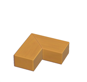 None Wooden border (corner)