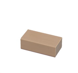 Beige Wooden border (line)
