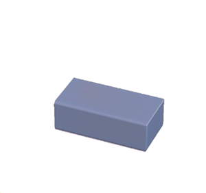 Blue Wooden border (line)