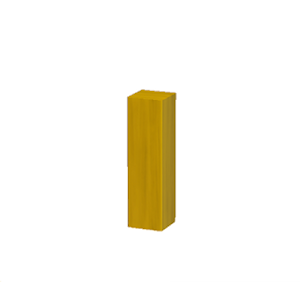 Yellow Wooden enclosure