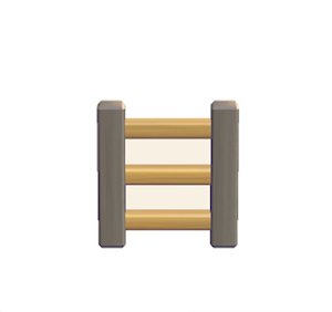 Black Wooden ladder