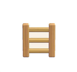 None Wooden ladder
