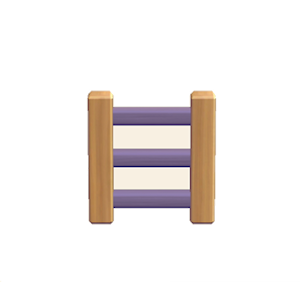 Plum Wooden ladder