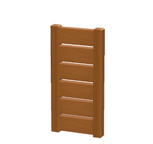 Brown Wooden partition