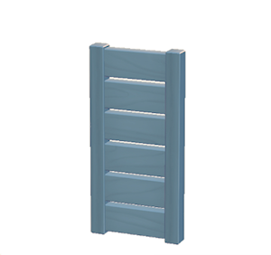 Gray Wooden partition