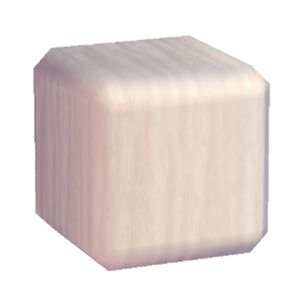 White Wooden pillar (middle)